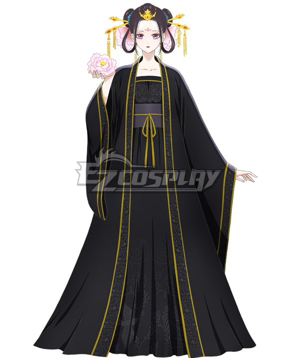 Koukyuu no Karasu Raven of the Inner Palace Koushun Ka Blue Cosplay Costume