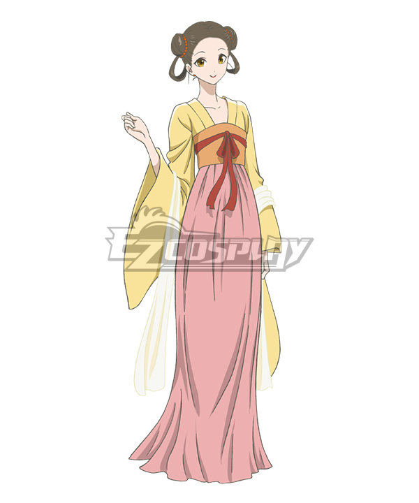 Koukyuu no Karasu Raven of the Inner Palace Jiujiu Pink Cosplay Costume