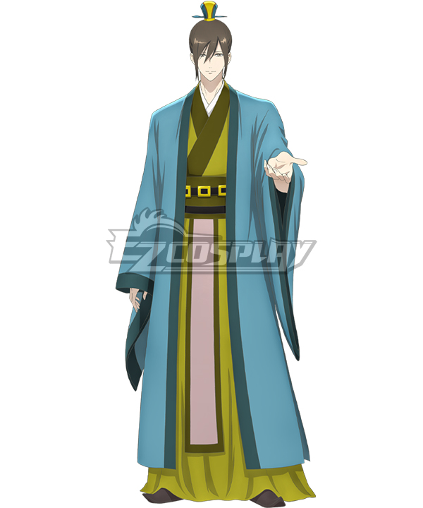 Koukyuu no Karasu Raven of the Inner Palace Koushun Ka Blue Cosplay Costume