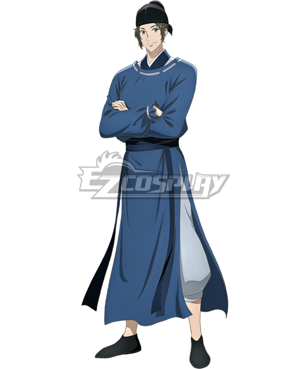 Koukyuu no Karasu Raven of the Inner Palace Tankai Blue Cosplay Costume
