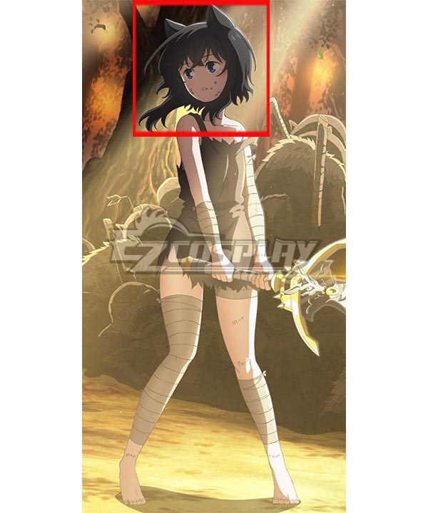 Reincarnated as a Sword Fran D Edition Black Cosplay Wig