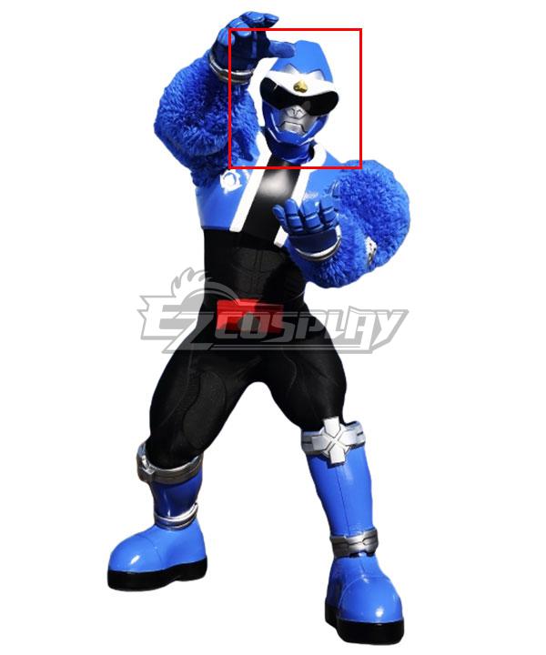 Power Rangers Super Sentai Series Avataro Sentai Donbrothers  Saruhara Shinichi Blue Helmet Cosplay Accessory Prop