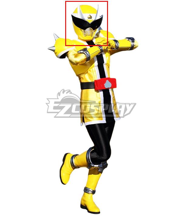 Power Rangers Super Sentai Series Avataro Sentai Donbrothers Sister  Onito Haruka Yellow Helmet Cosplay Accessory Prop