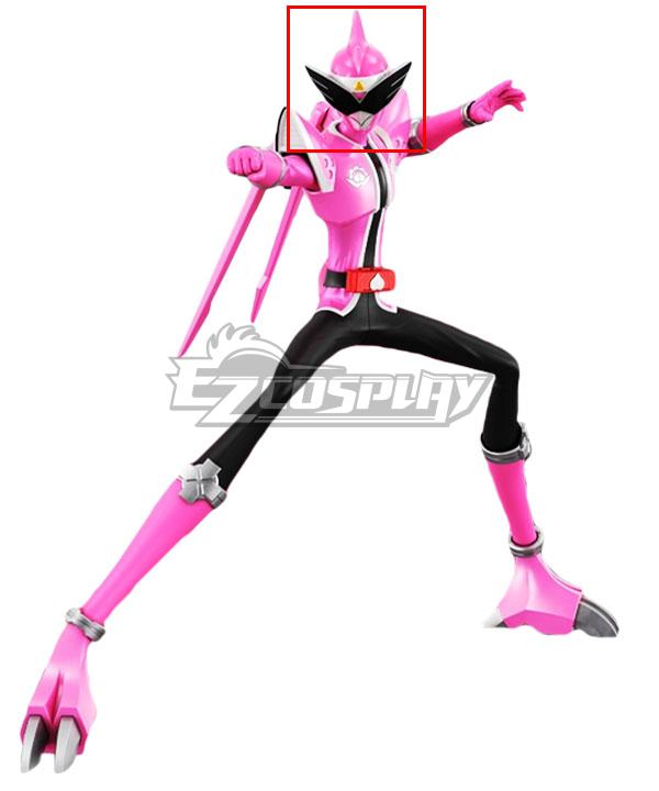Power Rangers Super Sentai Series Avataro Sentai Donbrothers Kimono Tsuyoshi Pink Helmet Cosplay Accessory Prop