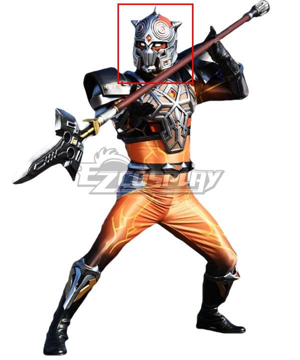 Power Rangers Super Sentai Series Avataro Sentai Donbrothers Sonosa Silver Helmet Cosplay Accessory Prop