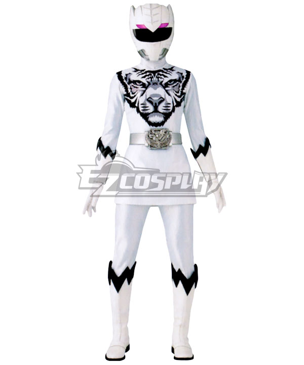 Power Rangers Super Sentai Series Doubutsu Sentai Amu Zyuoh Tiger Cosplay Costume