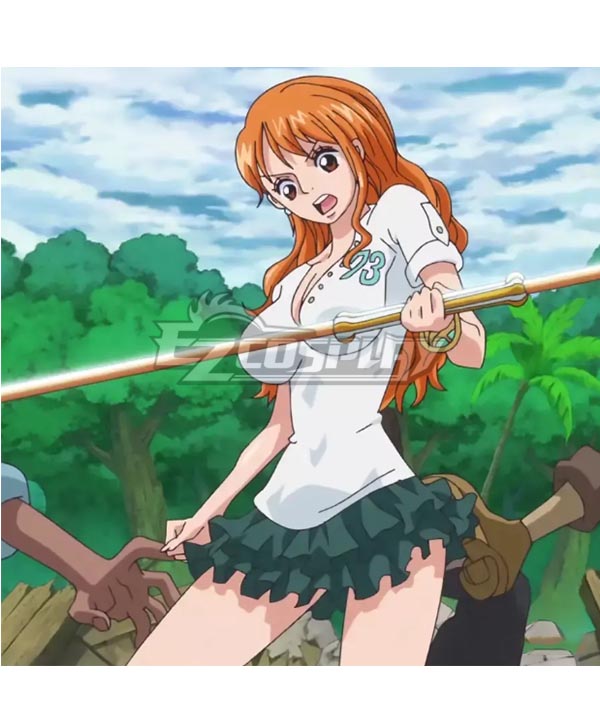 One piece nami cosplay costume custom any size