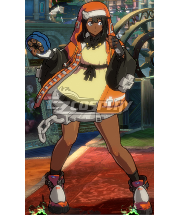 Guilty Gear -Strive-Bridget Orange Edition Cosplay Costume