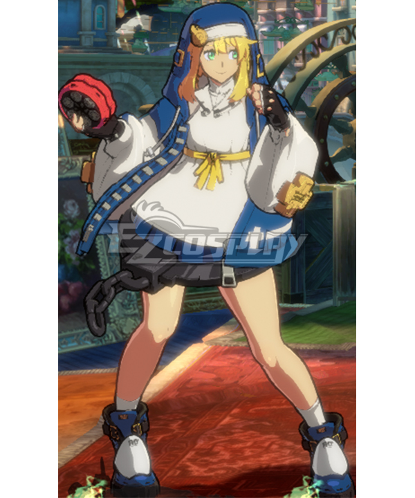 Guilty Gear -Strive-Bridget Deep Blue Edition Cosplay Costume