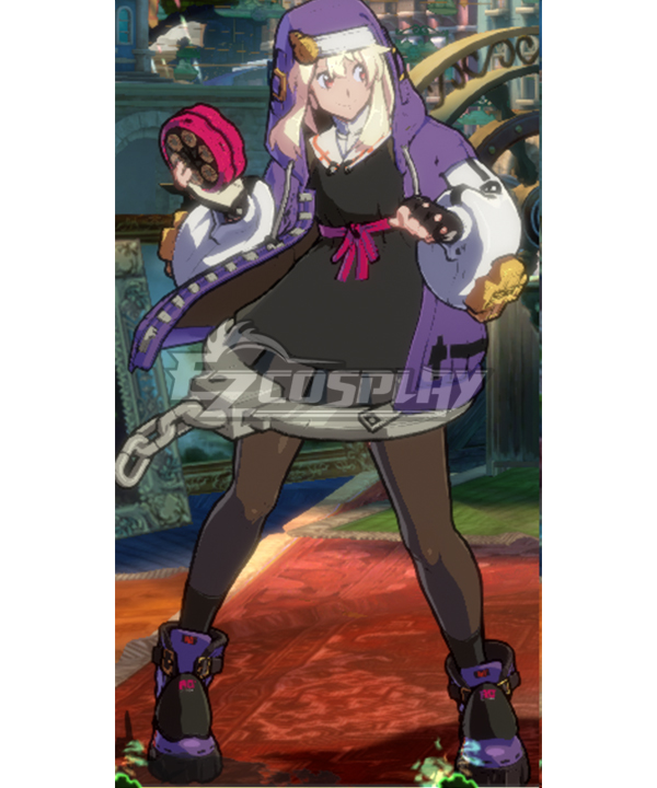 Guilty Gear -Strive-Bridget Purple Edition Cosplay Costume