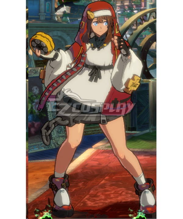 Guilty Gear -Strive-Bridget Red Edition Cosplay Costume