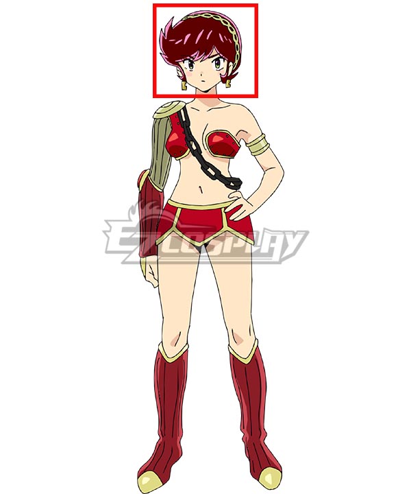 Urusei Yatsura 2022 New Anime Benten Red Cosplay Wig