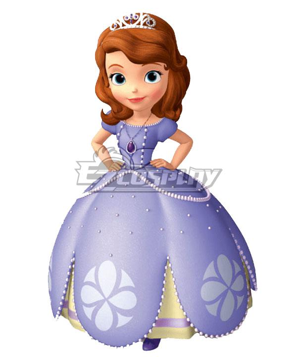Disney Sofia the First Princess Sofia Dress Cosplay Costume