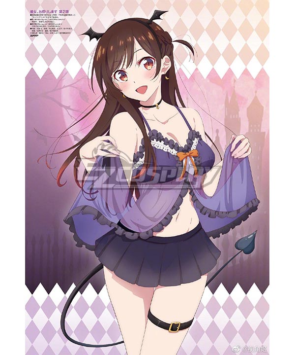 Rent a Girlfriend Kanojo Okarishimasu Ichinose Chizuru Mizuhara Chizuru Cosplay Costume