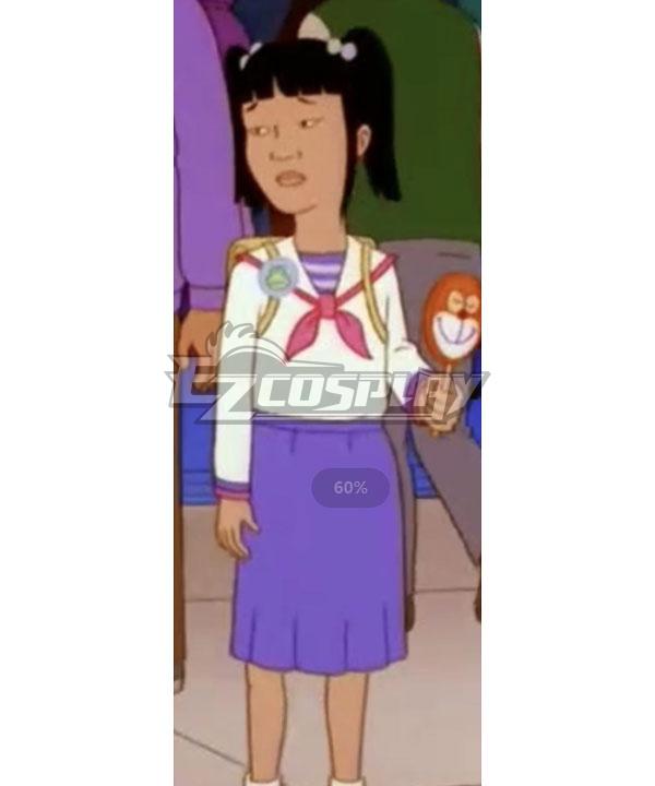 King of the Hill Japanese schoolgirl Cosplay Costume