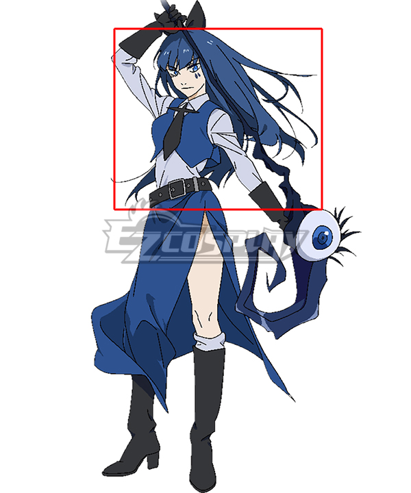 Mahō Shōjo Magical Destroyers Magical Destroyers Blue Cosplay Wig