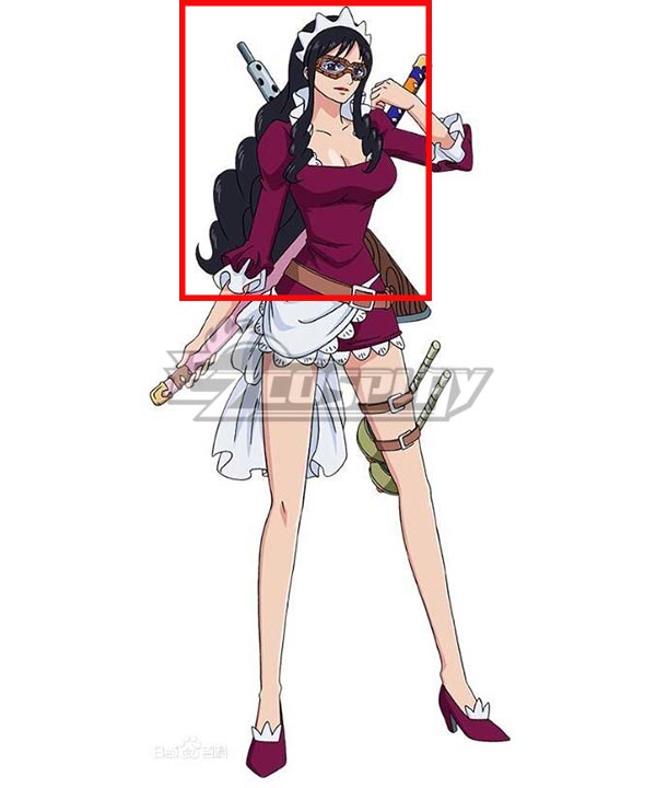 One Piece BABY 5 Black Cosplay Wig
