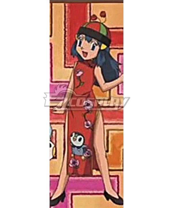Pokémon Diamond & Pearl Go! Pikachu! Heroine Dawn R Edition Cosplay Costume