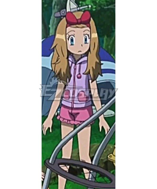 Pokémon XY Go! Pikachu! Heroine Serena F Edition Cosplay Costume