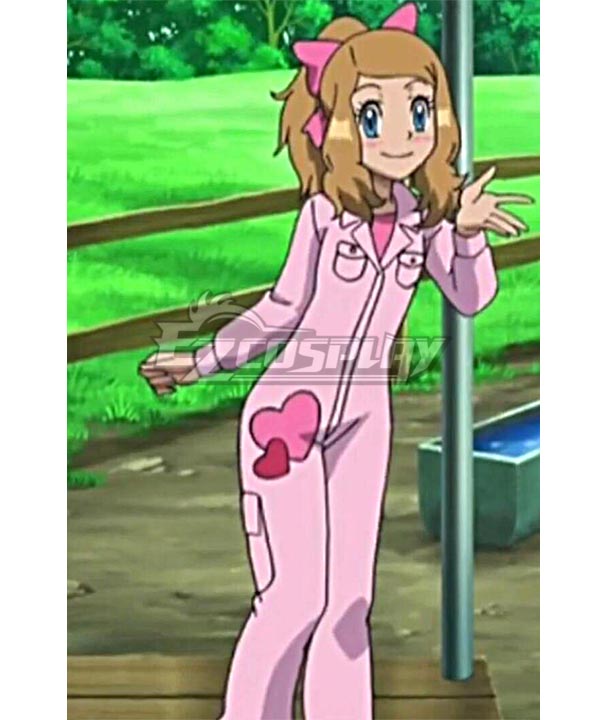 Pokémon XY Go! Pikachu! Heroine Serena K Edition Cosplay Costume