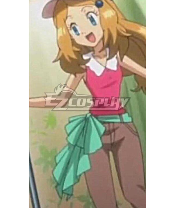 Pokémon XY Go! Pikachu! Heroine Serena Q Edition Cosplay Costume