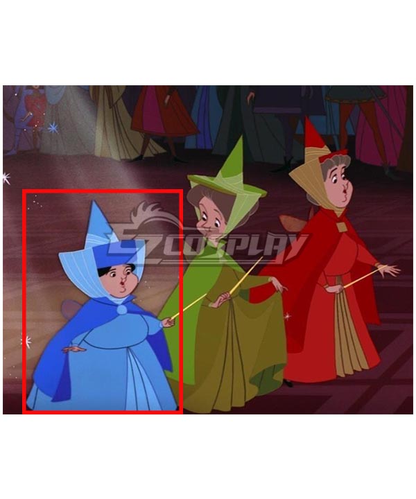 Disney Sleeping Beauty Merryweather Cosplay Costume