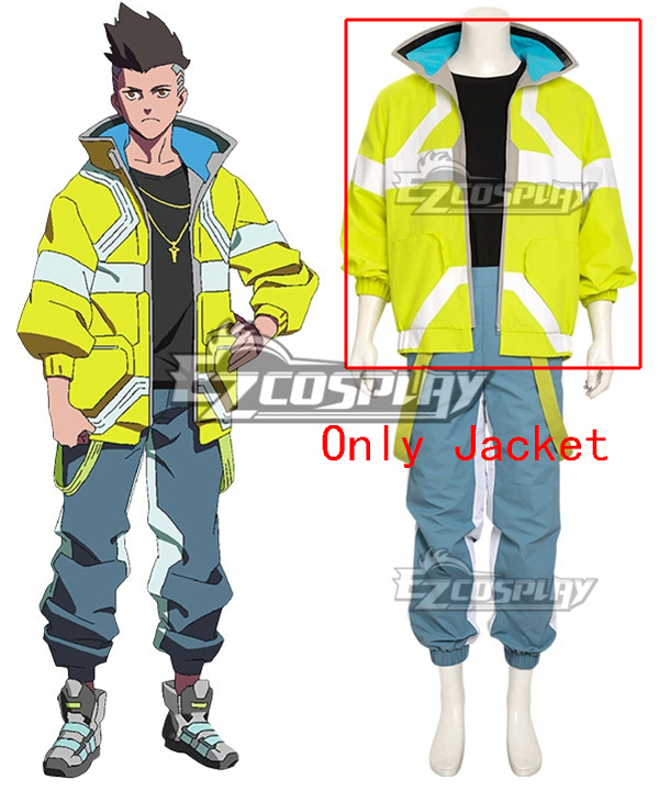 Anime Cyberpunk Edgerunners David Martinez Cosplay Costume 