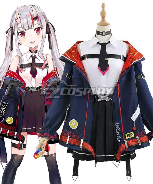 Virtual YouTuber Hololive Nakiri Ayame Daily Outfit Cosplay Costume