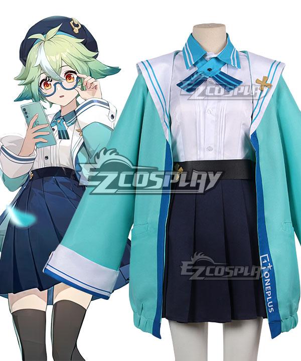 Genshin Impact Sucrose Daily Outfit Cosplay Costume