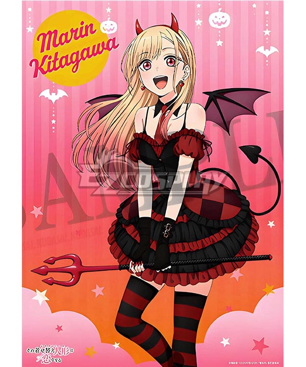 My Dress-Up Darling Sono Bisque Doll Wa Koi Wo Suru Kitagawa Marin  Halloween Cosplay Costume