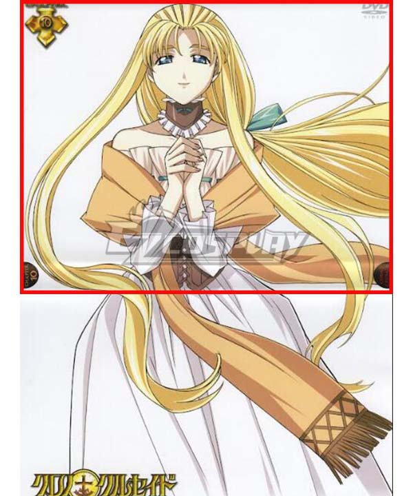 Chrono Crusade Mary Magdalene Yellow Cosplay Wig