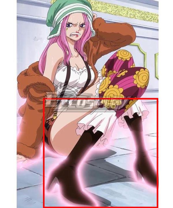One Piece Jewelry Bonney Latest Regular Clothes Black Shoes Cosplay Shoes