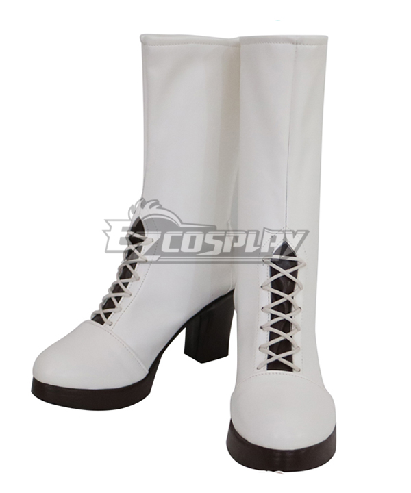 Vocaloid Hatsune Miku Sunny Holiday White Cosplay Shoes