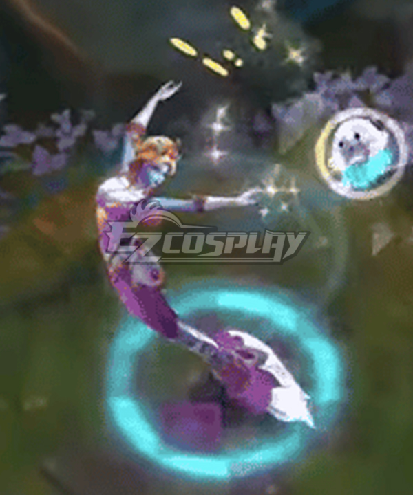 League of Legends LOL Space Groove Nami Prestige Edtion Cosplay Costume