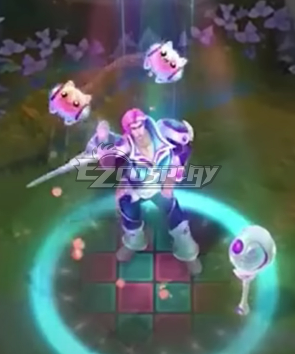 League of Legends LOL Space Groove Taric Cosplay Costume