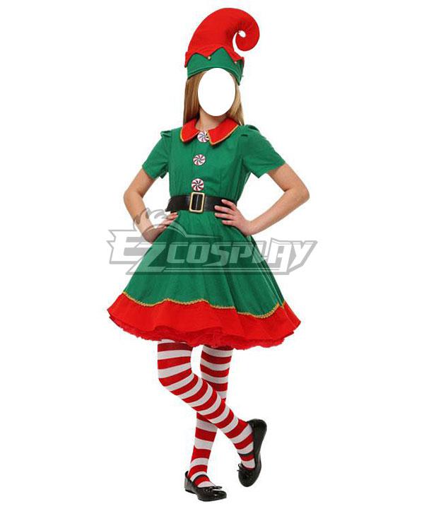 Christmas Special! ! ! Christmas Family Costume Elf Christmas Costume Red Cosplay Costume