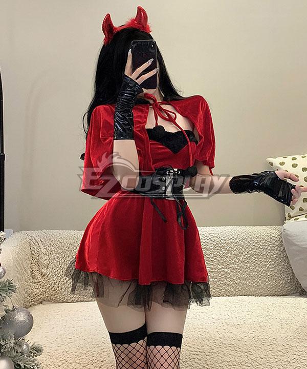 Christmas Special! ! ! Christmas Sexy Little Devil Suit Red Cosplay Costume