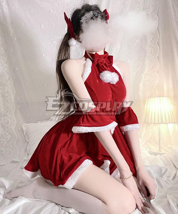 Christmas Special! ! ! Christmas Dress Sexy Lolita Red Cosplay Costume