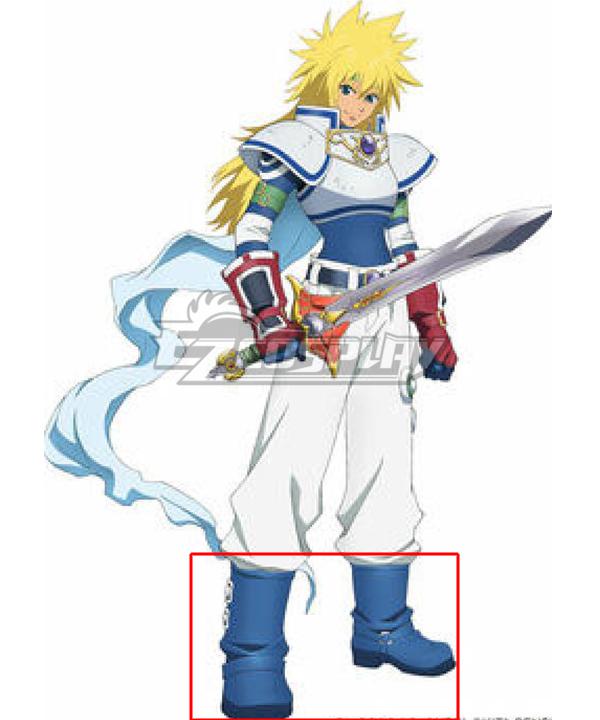 Tales of Destiny Stahn Aileron Shoes Cosplay Boots