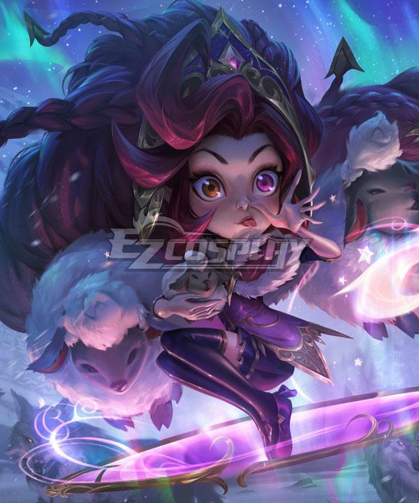 League of Legends LOL  Winterblessed Zoe Cosplay Costume