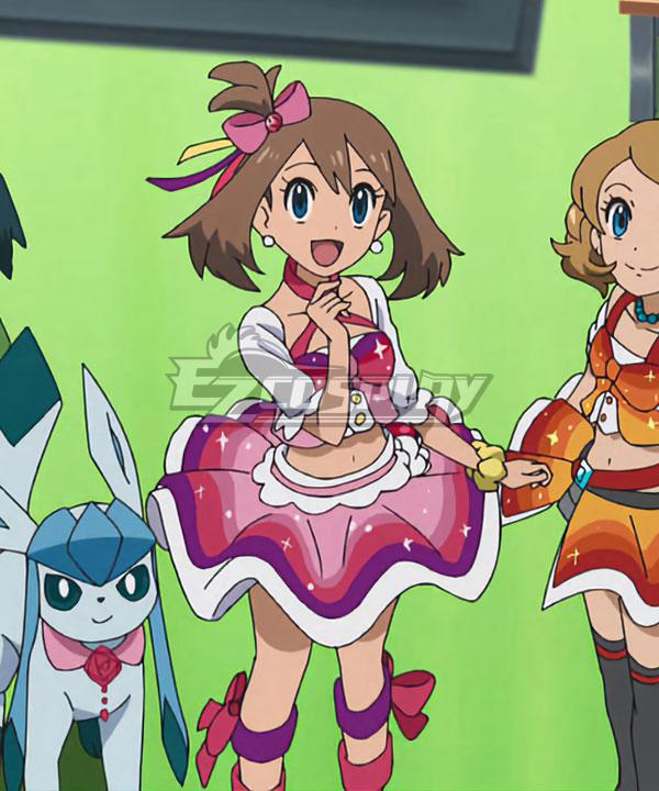 Pokémon Pokemon Advanced Generation Go! May Cosplay Costume