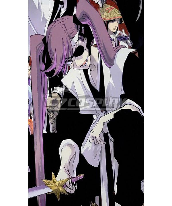 BLEACH TYBW OG GOTEI-13 Pink Hair Character Cosplay Costume