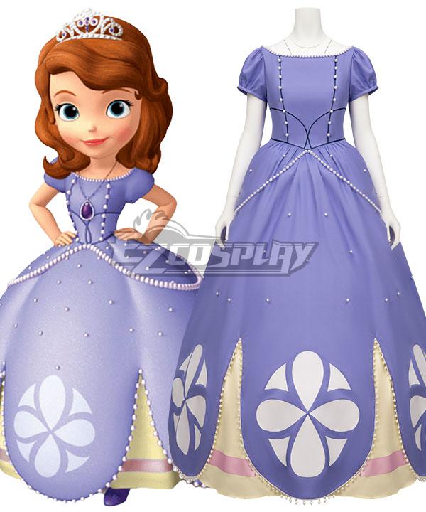 Disney Sofia the First Princess Sofia Premium Edition Dress Cosplay Costume