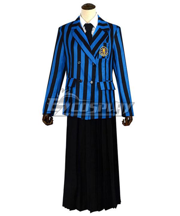 Wednesday (2022 TV Series) Nevermore Academy Uniform Blue