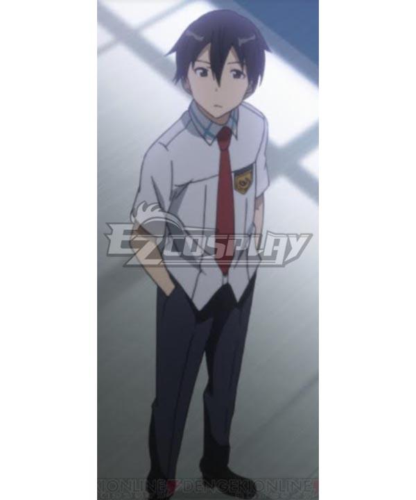 Sword Art Online: Extra Edition Kirito White Cosplay Costume