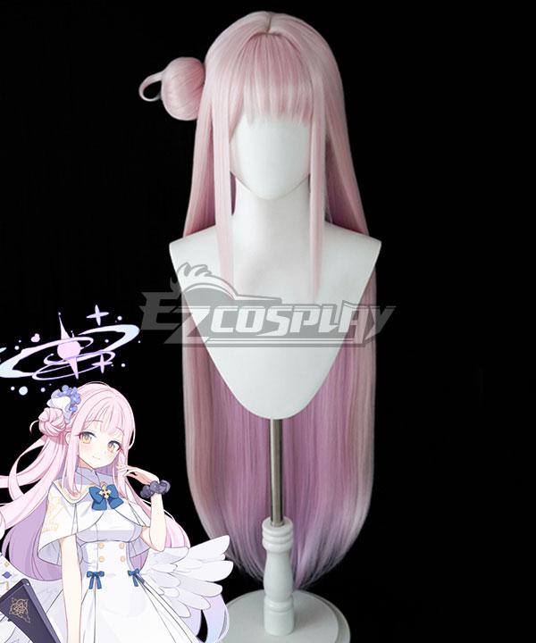 Blue Archive Misono Mika Pink Cosplay Wig