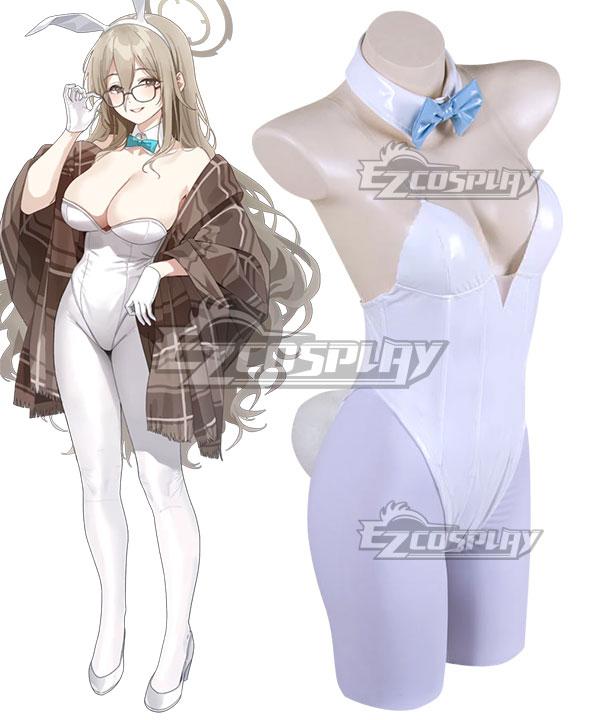 Blue Archive Murokasa Akane Bunny Girl White Cosplay Costume