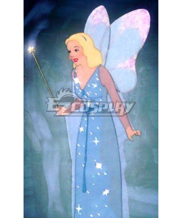Pinocchio Blue Fairy Cosplay Costume