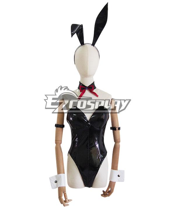 Genshin Impact Raiden Shoguno Bunny Girl Cosplay Costume