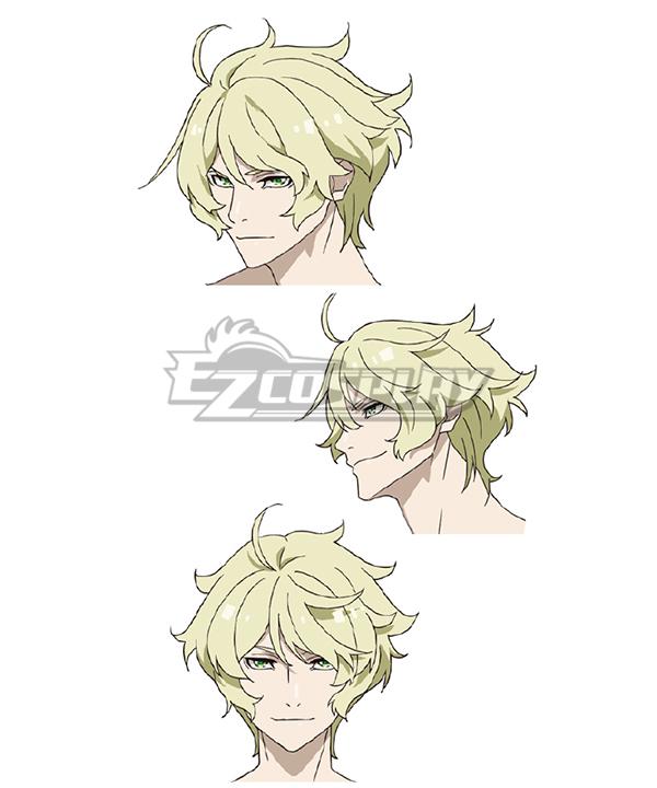 THE MARGINAL SERVICE Rubber Suit Golden Cosplay Wig